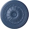 Ekena Millwork Alexa Ceiling Medallion (Fits Canopies up to 2 7/8"), Hand-Painted Americana, 20 1/2"OD x 1 7/8"P CM20ALAMF - alternate 1